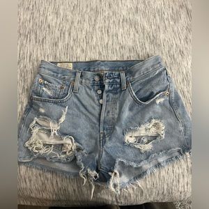 501 Jean shorts